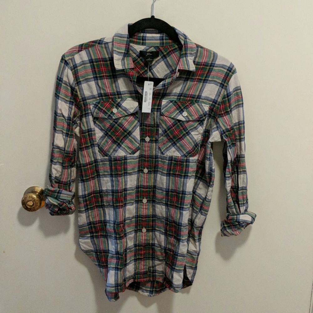 Jcrew Plaid Shirt